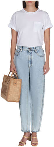 Футболка BRUNELLO CUCINELLI 189568 / 102202815 - вид 2