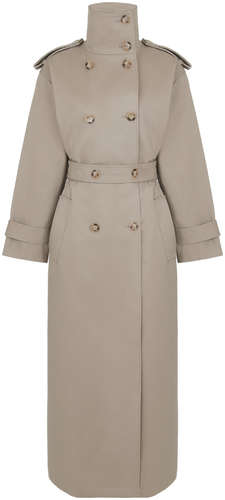 Пальто- тренч длинное THE REAL BASE 102209620