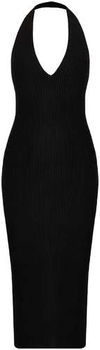 Трикотажное платье в длине миди THE REAL BASE 102178979