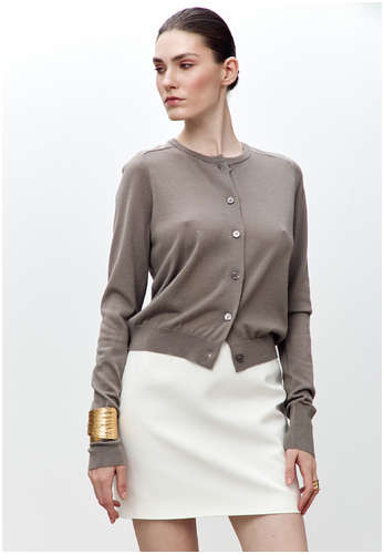 Кардиган из тонкой шерсти мериноса AZUR 197620 / 102209386 - вид 2