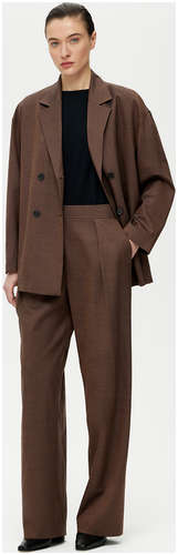 Прямые костюмные брюки с шерстью LUSIO 102105584