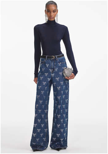 Джинсы SELF-PORTRAIT 194623 / 102213774 - вид 2