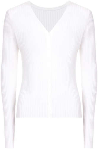 Кардиган из плотного трикотажа в рубчик AZUR 102213629