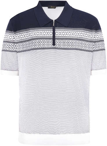 Поло короткий рукав ZILLI 102203255