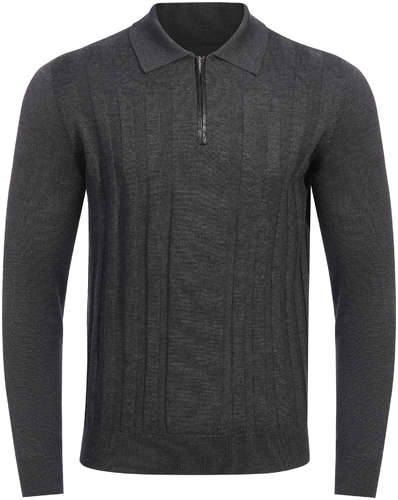 Поло croco длинный рукав ZILLI 102201210