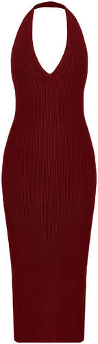 Трикотажное платье в длине миди THE REAL BASE 102178982