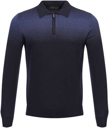Поло длинный рукав ZILLI 102201173
