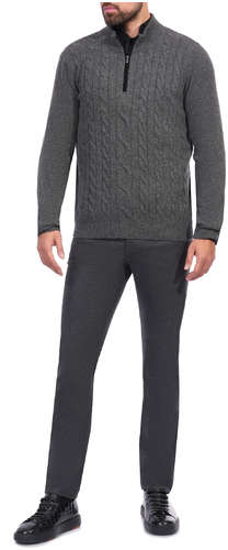 Свитер на молнии ZILLI 172641 / 102200569 - вид 2