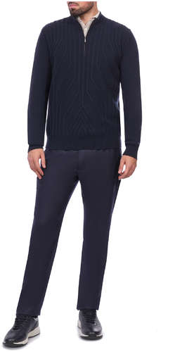 Полувер с замком ZILLI 187681 / 102205106 - вид 2