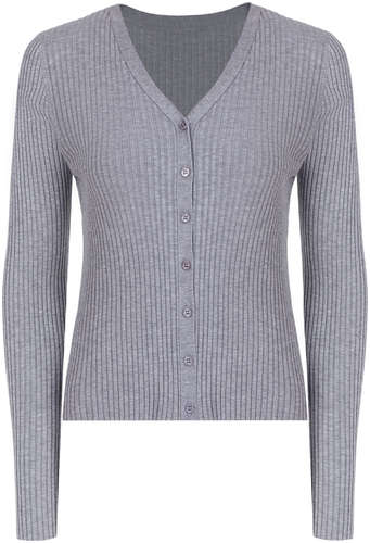 Кардиган из плотного трикотажа в рубчик AZUR 102213625