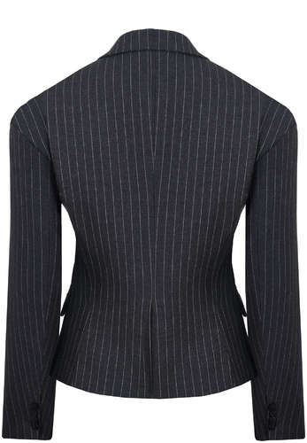 Жакет в полоску THE REAL BASE FJ001 / 102209622 - вид 2