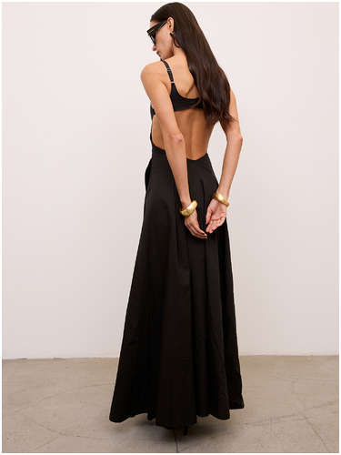 Элегантное минималистичное платье из хлопка THE REAL BASE CMD001 / 102209563 - вид 2