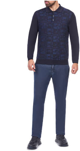 Поло длинный рукав ZILLI 172683 / 102201103 - вид 2