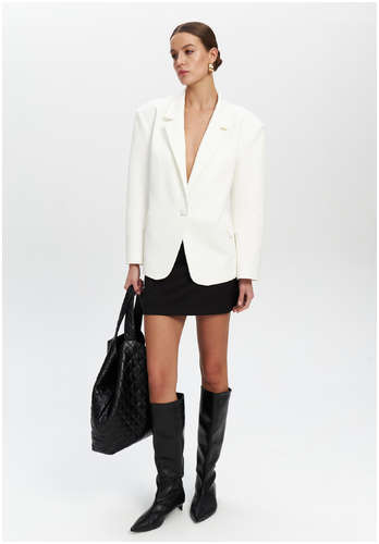 Жакет с увеличенными плечами и регулируемой талией ″Amore″ AZUR 196364 / 102209599 - вид 2