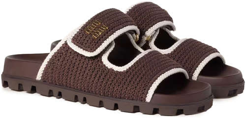 Шлепанцы MIU MIU 197682 / 102206872 - вид 2