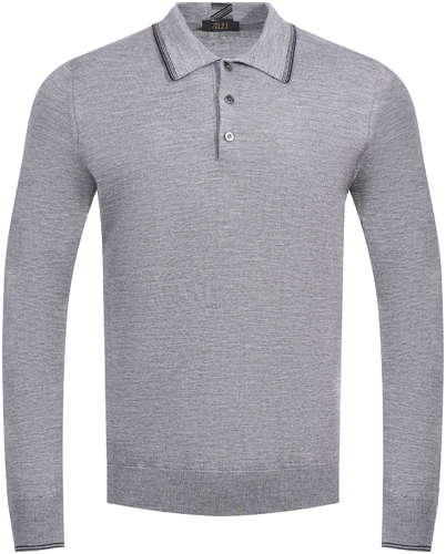 Поло длинный рукав ZILLI 102201155
