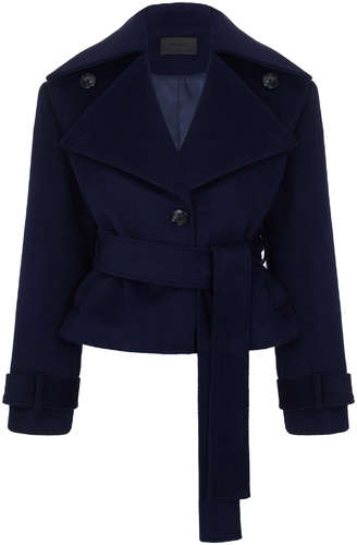 Короткое пальто из шерсти THE REAL BASE 102209572