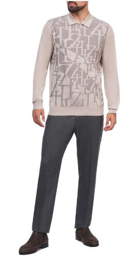 Поло длинный рукав ZILLI 172652 / 102201022 - вид 2