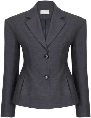 Приталенный жакет с баской THE REAL BASE 102209564