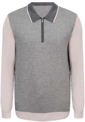 Поло длинный рукав ZILLI 102193837