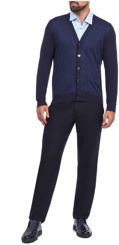 Кардиган на пуговицах ZILLI 172594 / 102200548 - вид 2