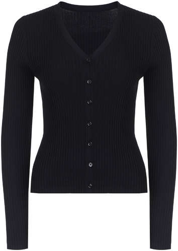 Кардиган из плотного трикотажа в рубчик AZUR 102213626