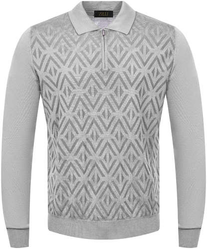 Поло длинный рукав ZILLI 102199873