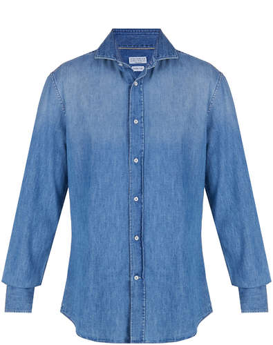 Рубашка BRUNELLO CUCINELLI 102208331