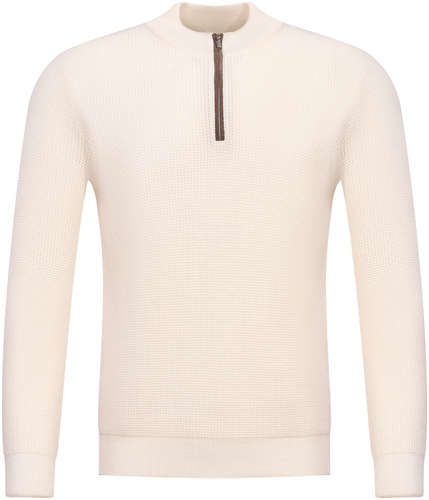 Пуловер с замком ZILLI 102201144