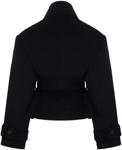 Короткое пальто из шерсти THE REAL BASE WMC001 / 102209566 - вид 2