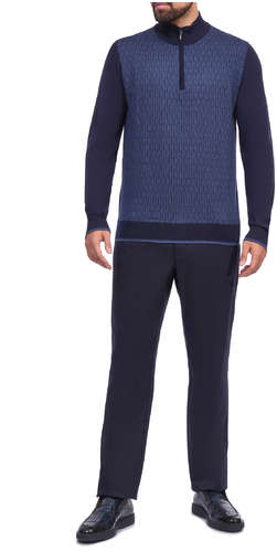 Полувер на молнии ZILLI 172593 / 102203374 - вид 2