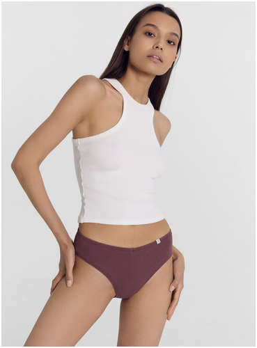 Трусы женские слипы коричневые Mark Formelle 103194797