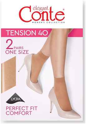 Носки Tension 40 Natural CONTE 103109735