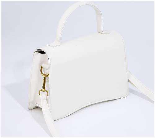 Сумка женская на магните, цвет белый / 103151212 - вид 2