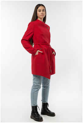 Пальто женское демисезонное (пояс) EL PODIO / 103106264 - вид 2