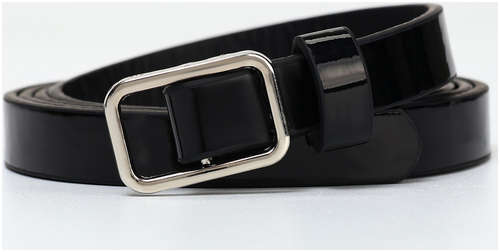 Ремень женский, ширина 1,3 см, пряжка металл, цвет черный / 103217630 - вид 2