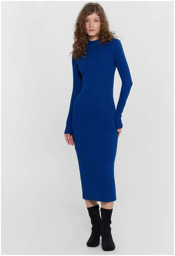 Платье женское в темно-синем оттенке Mark Formelle / 103211770 - вид 2