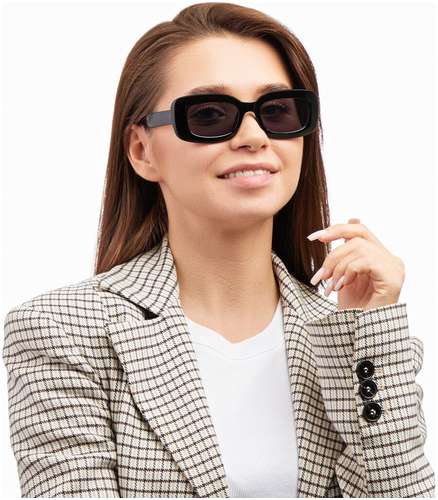 Очки солнцезащитные женские onesun, uv 400, дужка 13.5 см, ширина 14.5 см, линза 4.5×6.5 см / 103162915 - вид 2