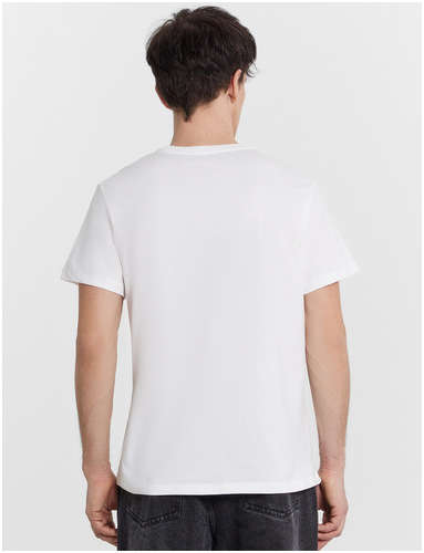 Футболка мужская белая out of office Mark Formelle / 103238956 - вид 2