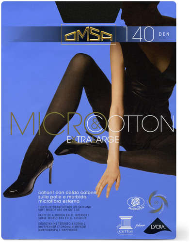 Oms micro&cotton 140 xl nero OMSA 103156508