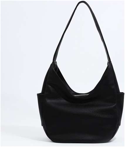 Сумка женская textura, мешок, средний размер, цвет черный / 103151484