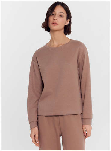 Джемпер женский в коричневом цвете Mark Formelle / 103211001 - вид 2