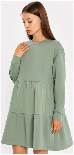 Платье женское в зеленом оттенке Mark Formelle / 103166402 - вид 2