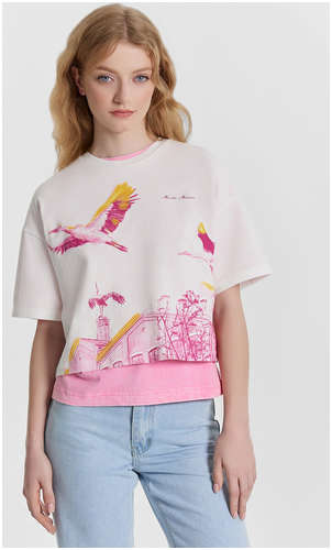 Футболка женская белая Mark Formelle / 103230154 - вид 2