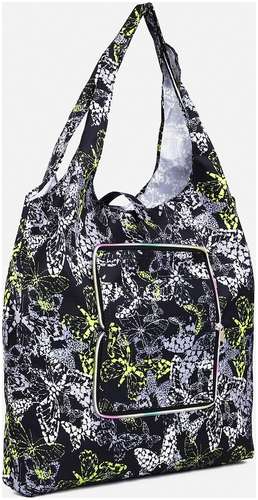 Сумка хозяйственная на кнопке, цвет черный / 103241386 - вид 2