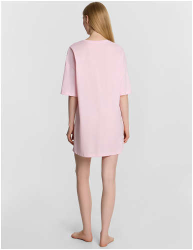 Туника женская розовая с принтом Mark Formelle / 103240819 - вид 2