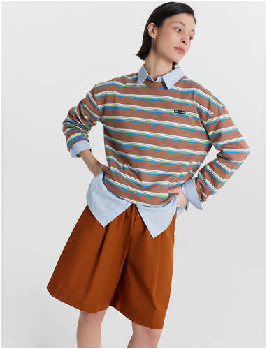 Шорты женские коричневые Mark Formelle 103227744