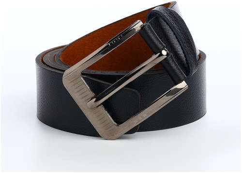 Ремень мужской, ширина 3,5 см, винт, пряжка металл, цвет черный / 103206453 - вид 2