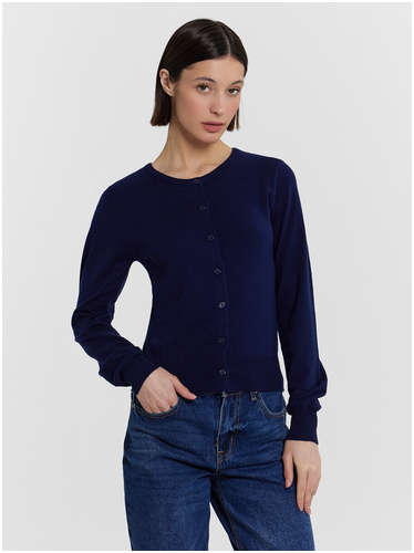 Кардиган женский синий Mark Formelle / 103238569 - вид 2