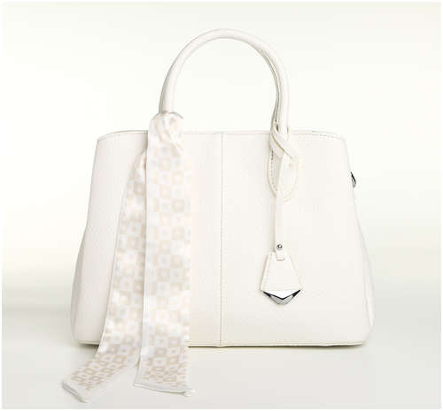 Сумка женская на магните textura, средний размер, цвет белый / 103203095 - вид 2